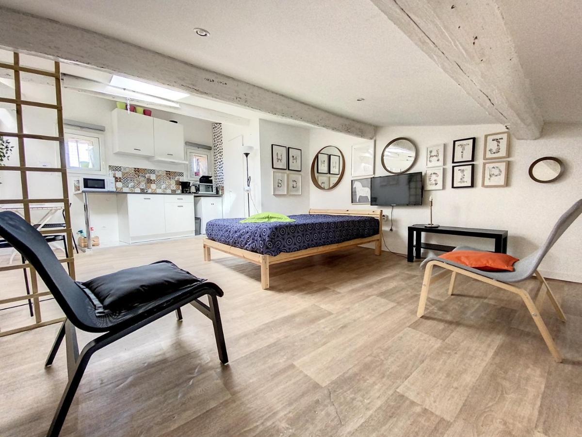 Grand St Pierre Studio Mansarde Atypique Climatise Sète Dış mekan fotoğraf